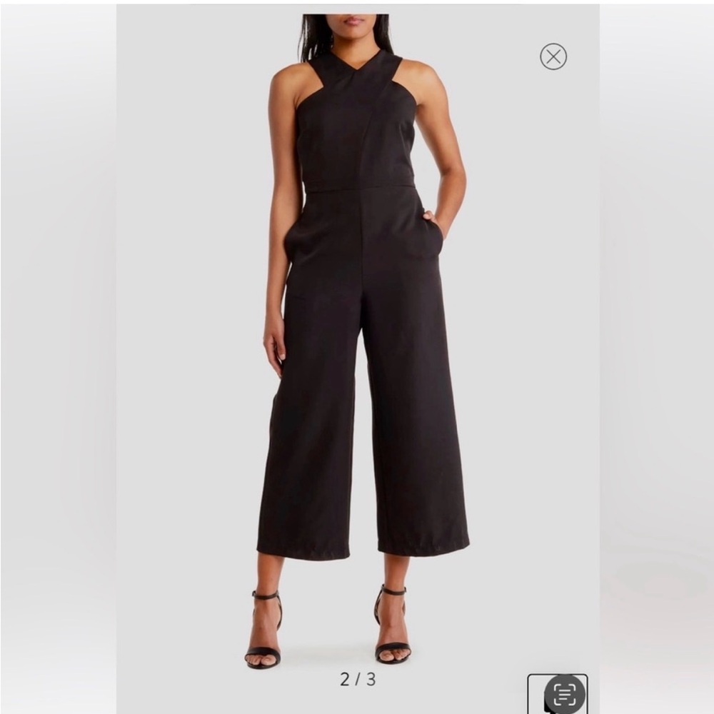 Sam Edelman Black Halter Jumpsuit